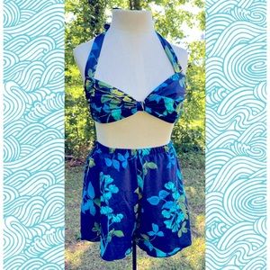 80’s-90’s 2 piece swimsuit